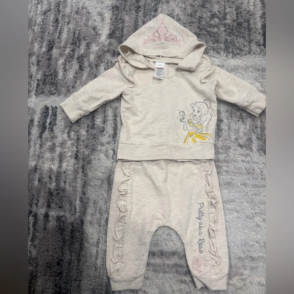 Disney Princess Baby Outfit Size 6/9 months